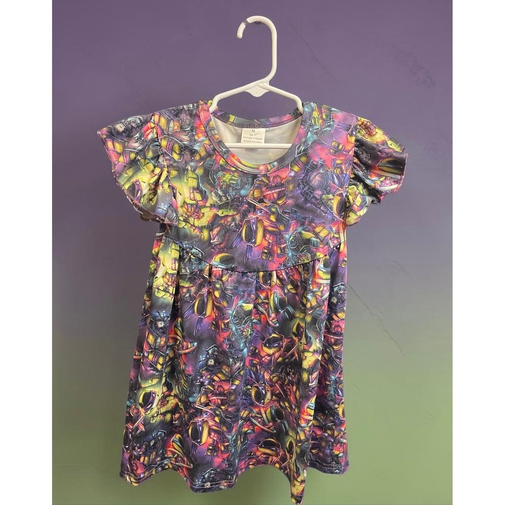 Ninja Turtle dress 3t NWT like bamboo comfy stretch